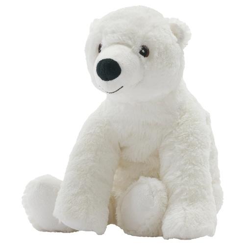 イケア（IKEA） ぬいぐるみ オフホワイト白/シロクマの赤ちゃん 32cm