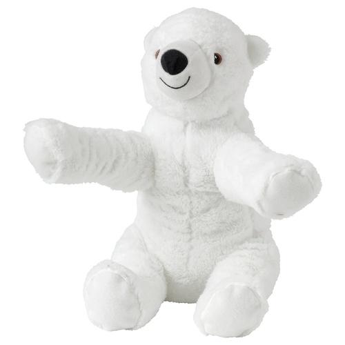 イケア（IKEA） ぬいぐるみ オフホワイト白/シロクマの赤ちゃん 32cm