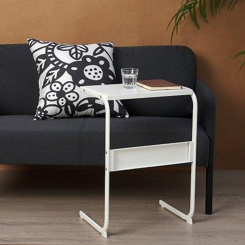 イケア（IKEA） サイドテーブル ホワイト 白 42x30cm m80556062