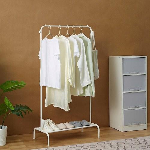 イケア（IKEA） ハンガーラック ホワイト 白 78x147cm m80558216