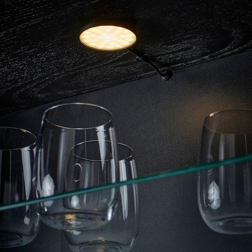 イケア（IKEA） LEDスポットライト ブラック m80565368 STRIMSAV