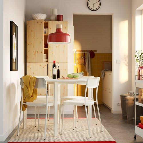 イケア（IKEA） チェア ホワイト m80592734 VIHALS ヴィーハルス