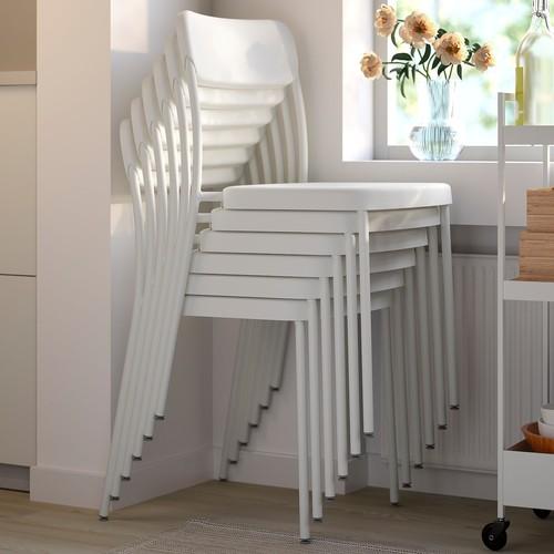 イケア（IKEA） チェア ホワイト m80592734 VIHALS ヴィーハルス