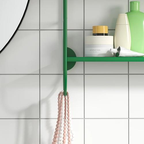 イケア（IKEA） ウォールシェルフ グリーン 60x16x74 cm 60x16 cm