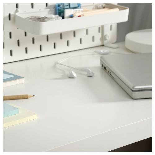 イケア（IKEA） 天板 ホワイト 100×45cm m80596218 LINNMON リンモン