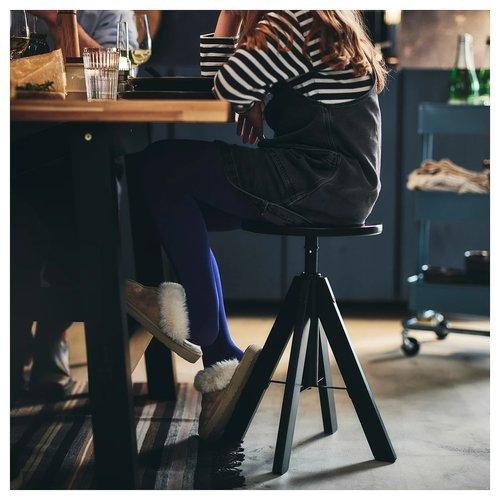 イケア（IKEA） スツール ブラック 44-55 cm m80610101 RUDSTORP
