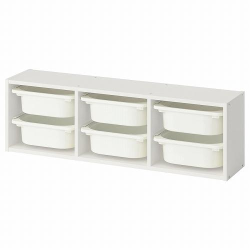 イケア（IKEA） 【セット商品】IKEA ウォール収納 ホワイト ホワイト