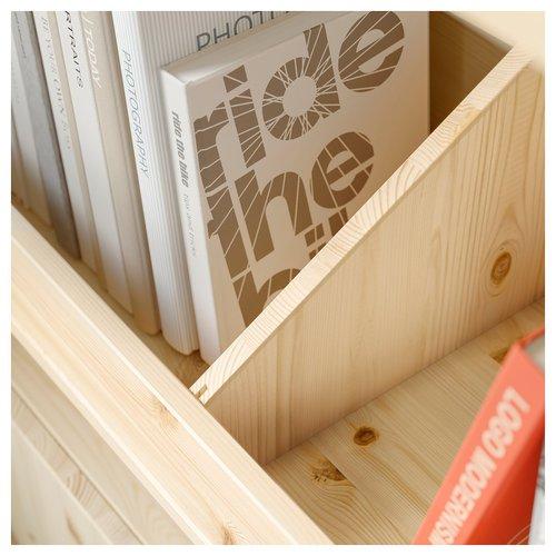 イケア（IKEA） シェルフユニット ボックスシェルフ2個付き/パイン材