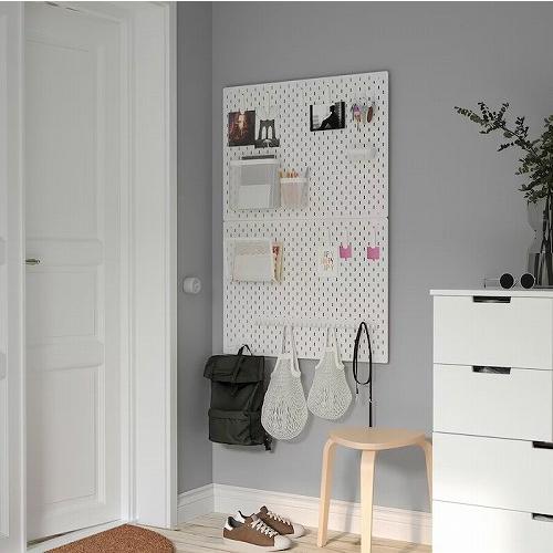 イケア（IKEA） 有孔ボード ホワイト 76x56cm m90321619 SKADIS