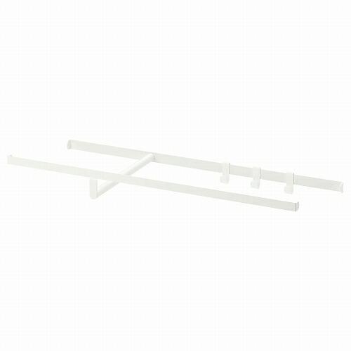 イケア（IKEA） ハンガーレール ホワイト80x40cm m90450215 HJALPA