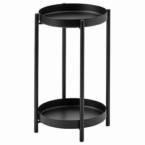 イケア（IKEA） プラントスタンド 室内 屋外用 ブラック 35cm