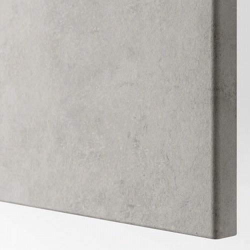 イケア（IKEA） 扉 引き出し前部 ライトグレー コンクリート調 60x38cm