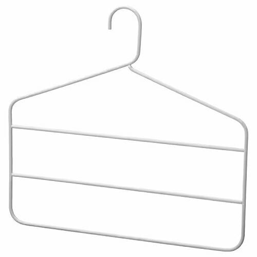 イケア（IKEA） ズボン＆スカートハンガー ホワイト 白 m90540730