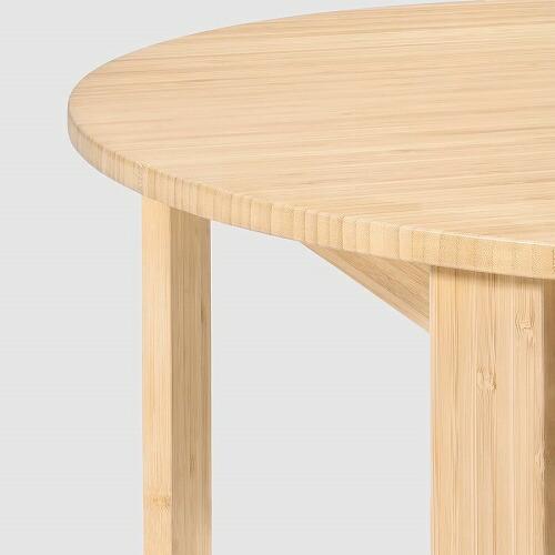 イケア（IKEA） コーヒーテーブル 折りたたみ式 竹 70cm m90543088