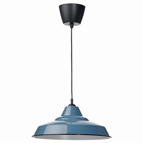 イケア（IKEA） ペンダントランプ ブルー 38cm m90564368 TRETTIOEN