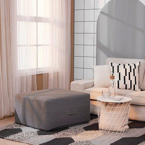 イケア（IKEA） マットレス プーフ かため ヴィースレ グレー 80x200cm