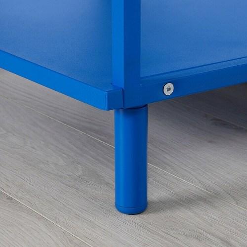 IKEA イケア 脚 ブルー メタル 11cm 4ピース m90566230 LATTHET レットヘート｜clair-kobe｜03