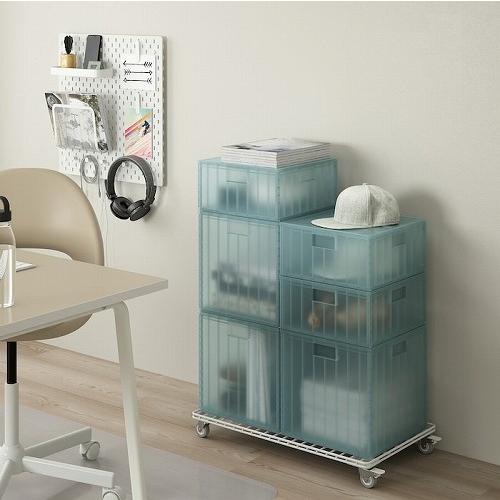イケア（IKEA） ワゴン ボックス用 ホワイト 68x39cm m90569399