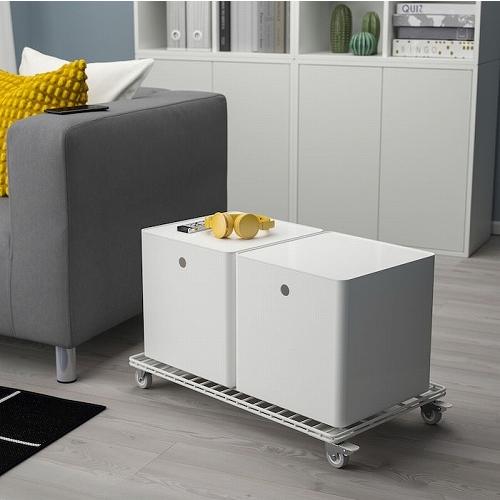 イケア（IKEA） ワゴン ボックス用 ホワイト 68x39cm m90569399