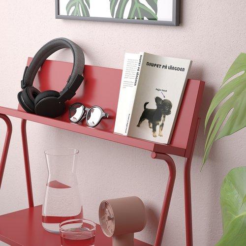 イケア（IKEA） オープン収納 レッド 60x35x91cm m90574598 KRONIKOR
