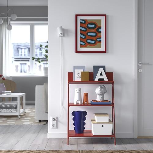 イケア（IKEA） オープン収納 レッド 60x35x91cm m90574598 KRONIKOR