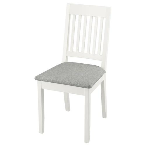 専用⭐️美品　IKEA 木製フレームチェア ベージュ イケア（IKEA） チェア ホワイト/ティッブレビ ベージュグレー