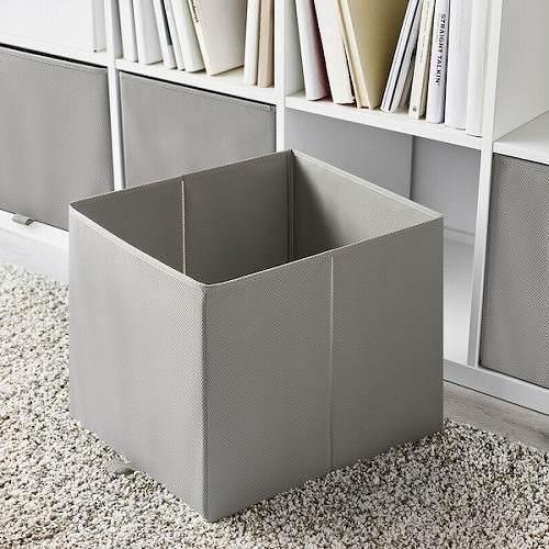 イケア（IKEA） ボックス ライトグレー 33x38x33cm m90601083 KOSINGEN