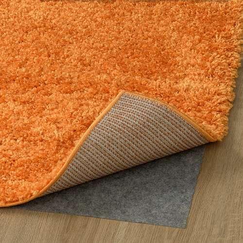 イケア（IKEA） シャギーラグ オレンジ 80x80cm m90628836 ARENDE