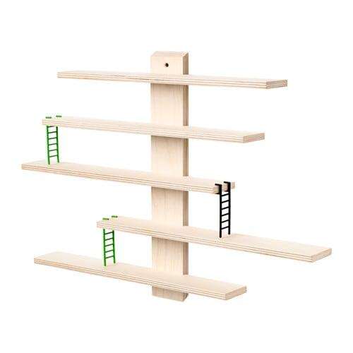 イケア（IKEA） ウォールシェルフ 37x37cm n10381853 LUSTIGT