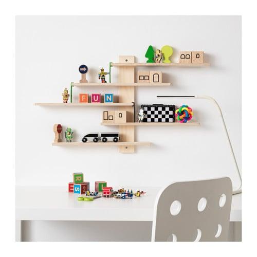 イケア（IKEA） ウォールシェルフ 37x37cm n10381853 LUSTIGT