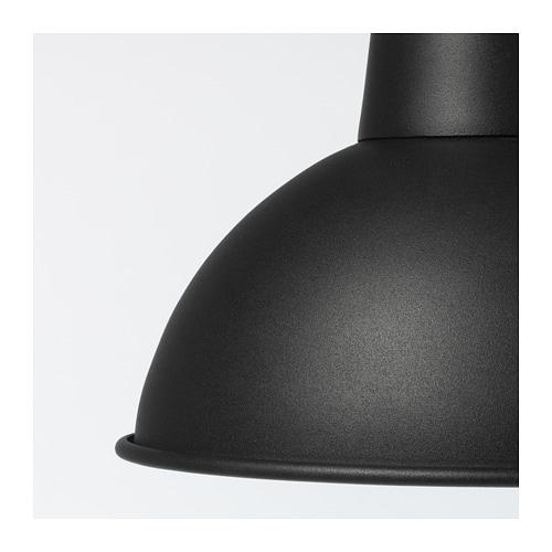 イケア（IKEA） ペンダントランプ ブラック 黒 19cm n10397397 SKURUP