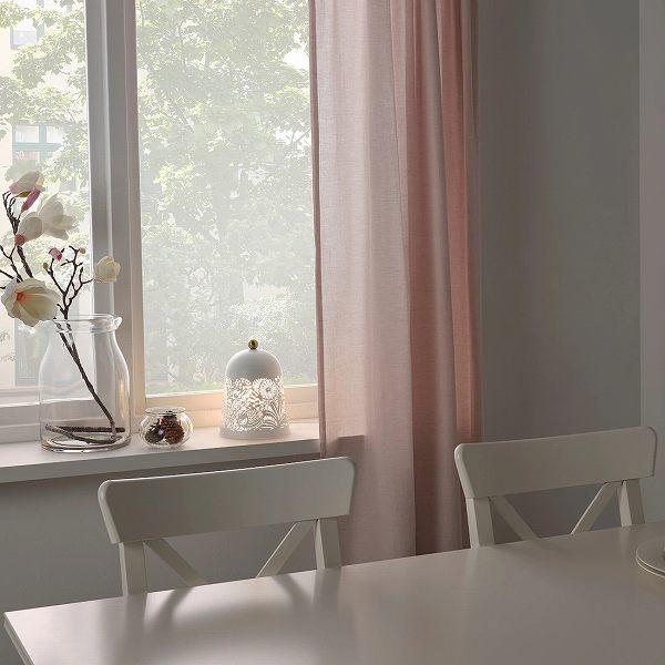 イケア（IKEA） LEDテーブルランプ ホワイト 白 黄銅色 n10440838