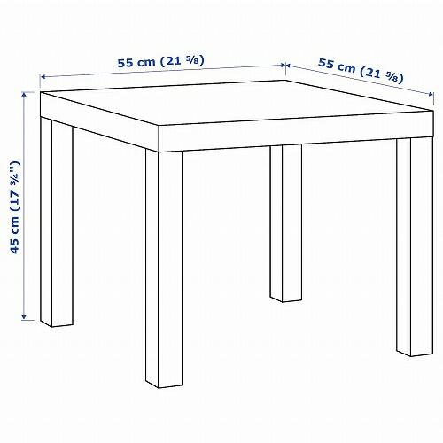 イケア（IKEA） サイドテーブル ホワイト 白 55x55cm n10449909 LACK