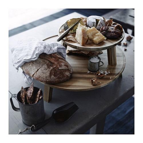 イケア（IKEA） サービングスタンド アカシア材 35cm n20309673