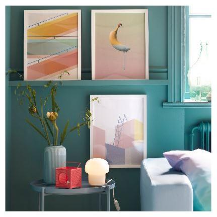 【こーへい】IKEA DETOLF ホワイト 3台 バラ売り可 TOKABO トカボ テーブルランプ, ガラス オパールホワイト - IKEA