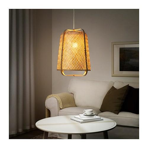 イケア（IKEA） ペンダントランプ 竹 x20407131 KNIXHULT