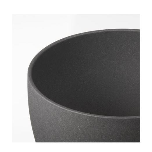 イケア（IKEA） 鉢カバー 8号 ダークグレー 24cm PERSILLADE