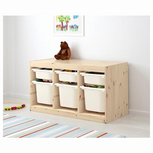イケア（IKEA） TROFAST トロファスト フレームのみ ライトホワイト