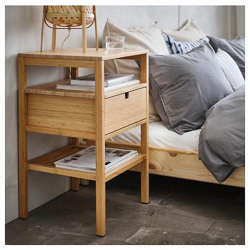 イケア IKEA ベッドサイドテーブル 竹 40x40cm n40447678 イケア IKEA ベッドサイドテーブル 竹 40x40cm n40447678