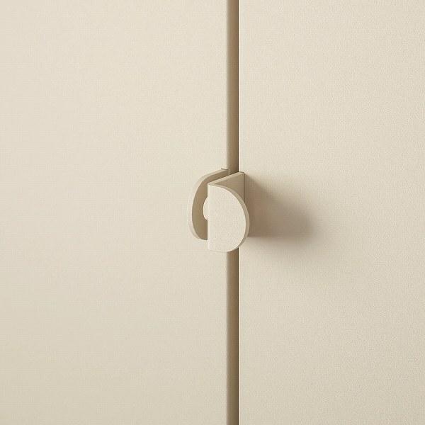 IKEA コールビョーン キャビネット KOLBJÖRN コールビョーン キャビネット 室内/屋外用, ベージュ, 80x81