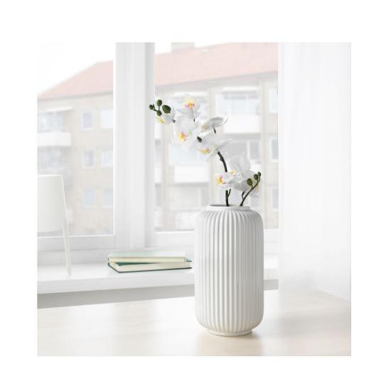 イケア（IKEA） 花瓶 ホワイト 白 高さ22cm n60442038 STILREN