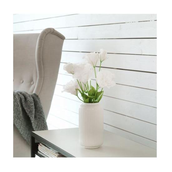 イケア（IKEA） 花瓶 ホワイト 白 高さ22cm n60442038 STILREN