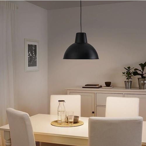イケア（IKEA） ペンダントランプ ブラック 黒 38cm n70407119 SKURUP
