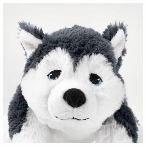 イケア（IKEA） ソフトトイ ぬいぐるみ イヌ シベリアンハスキー 26cm