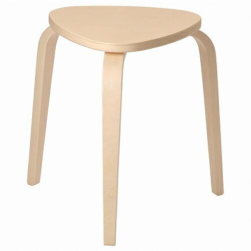 イケア（IKEA） スツール バーチ n80420040 KYRRE シルレ : 株式会社