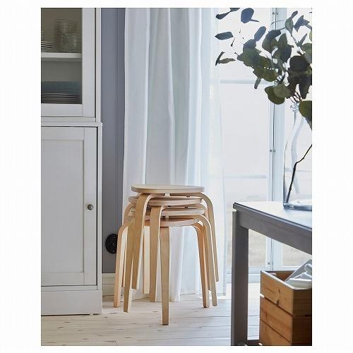 イケア（IKEA） スツール バーチ n80420040 KYRRE シルレ : 株式会社