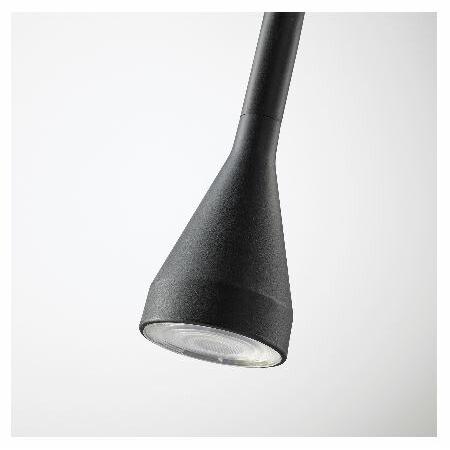 イケア（IKEA） LEDクリップ式スポットライト ブラック 黒 n80449883