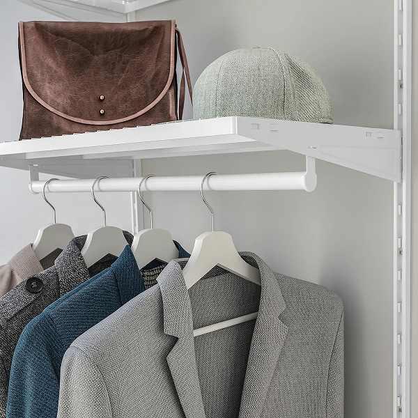 イケア（IKEA） ワイヤーシェルフ ホワイト 白 80x40cm n90453577