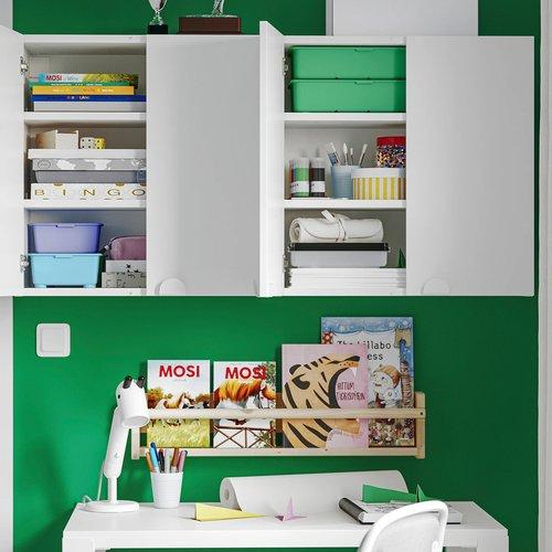 イケア（IKEA） 壁取り付け式キャビネットコンビネーション ホワイト
