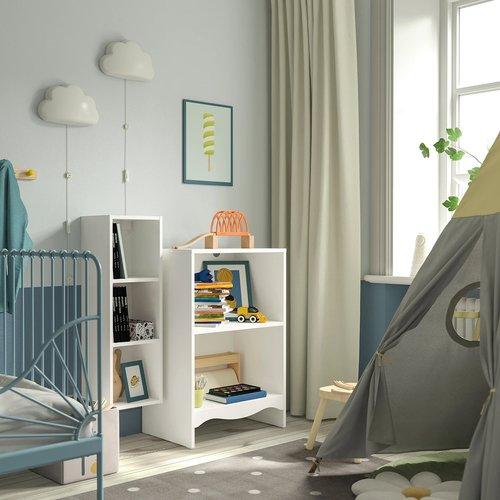 イケア（IKEA） おむつ替え台/本棚 シェルフユニット1台付き ホワイト